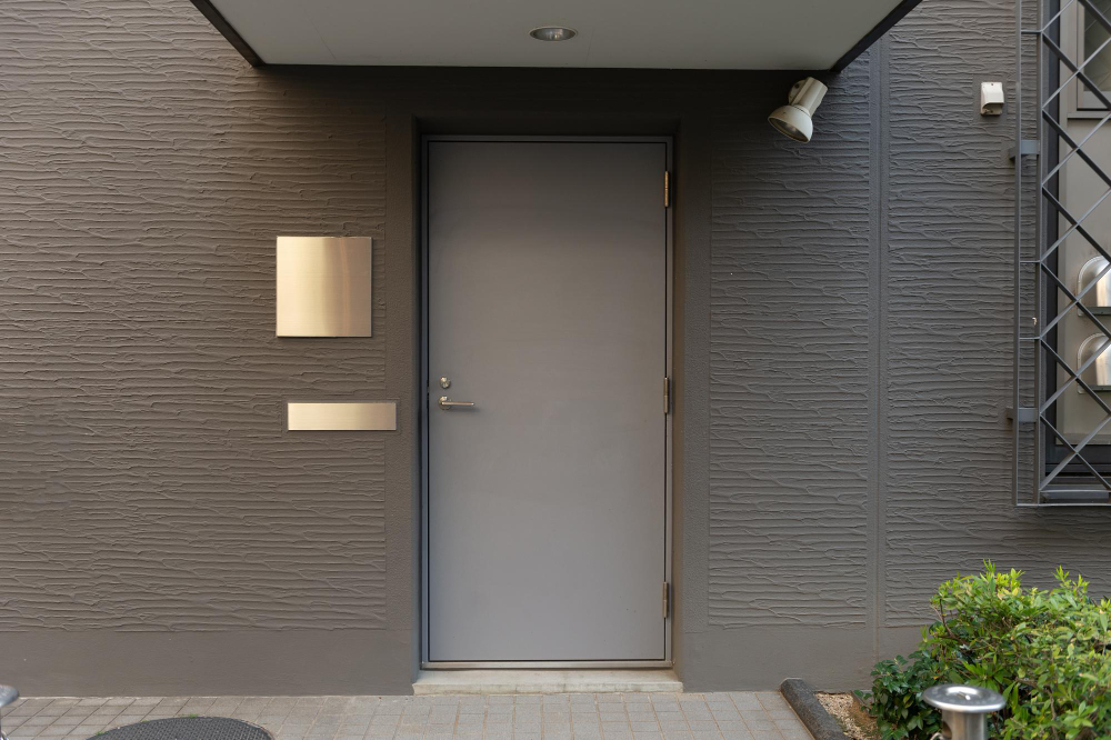 Aspen Solid Steel Front Door
